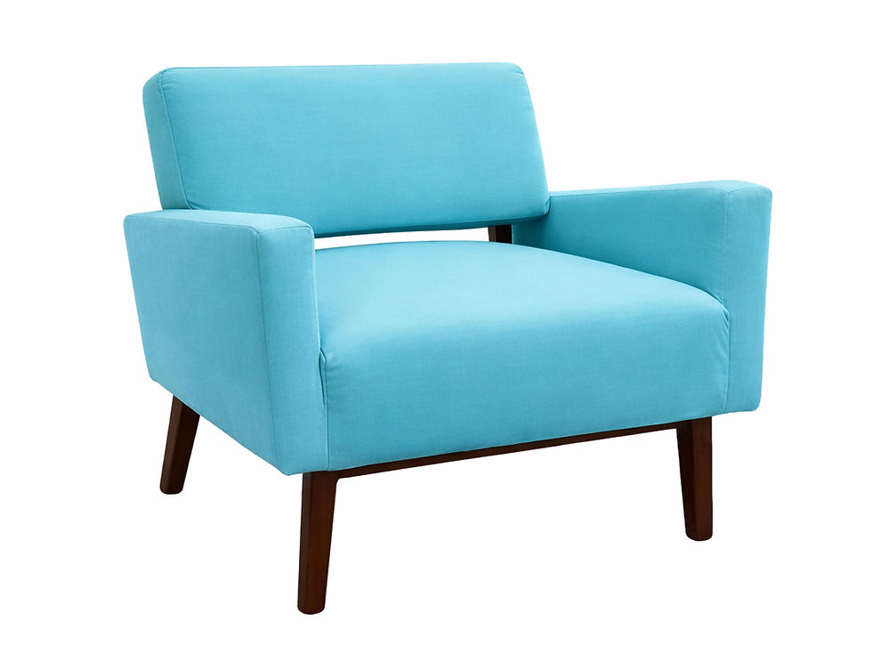 Thumbnail: Mid-century Modern Accent Chair - Teal [QTY: 12] NN-2
