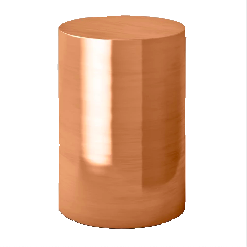 Copper End Table