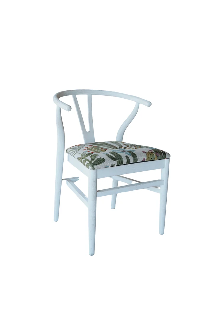 Natural Wishbone Dining Chair Sedona Cushion [QTY 100] southwestteepee