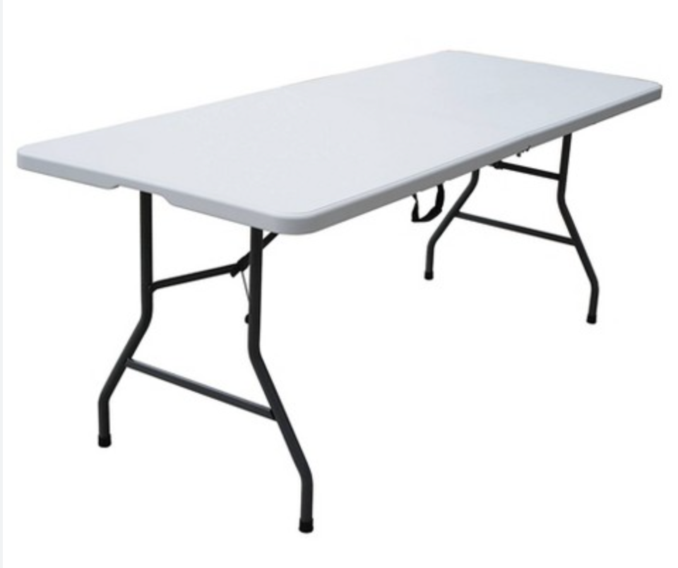 White Folding Table [QTY: 40, 6' L] B-2 | Arizona Event Rental