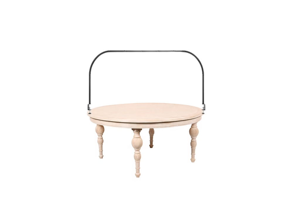 Thumbnail: Larissa 66' Round Dining Table [QTY:15, W 66" x D 66" x H 30"] W-H-2