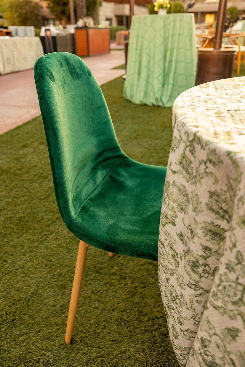 Thumbnail: Charlotte Chair [QTY: 58, 35" H x 17.75" W x 20.75 Inches" D]