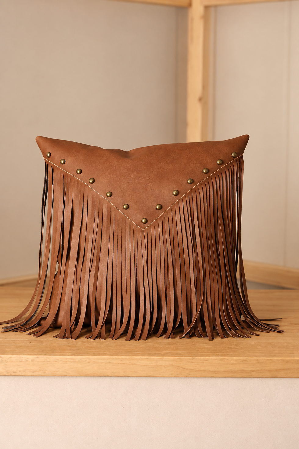 Thumbnail: Sundance Leather Fringe Pillow [QTY: 4]