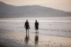 Walking to the rythm of the sea