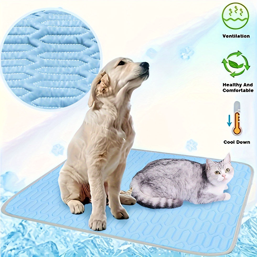Thumbnail: 2025 Upgraded Ice-Cool Summer Pet Cooling Mat and Bed Sweat-Absorbent Fabric Ava