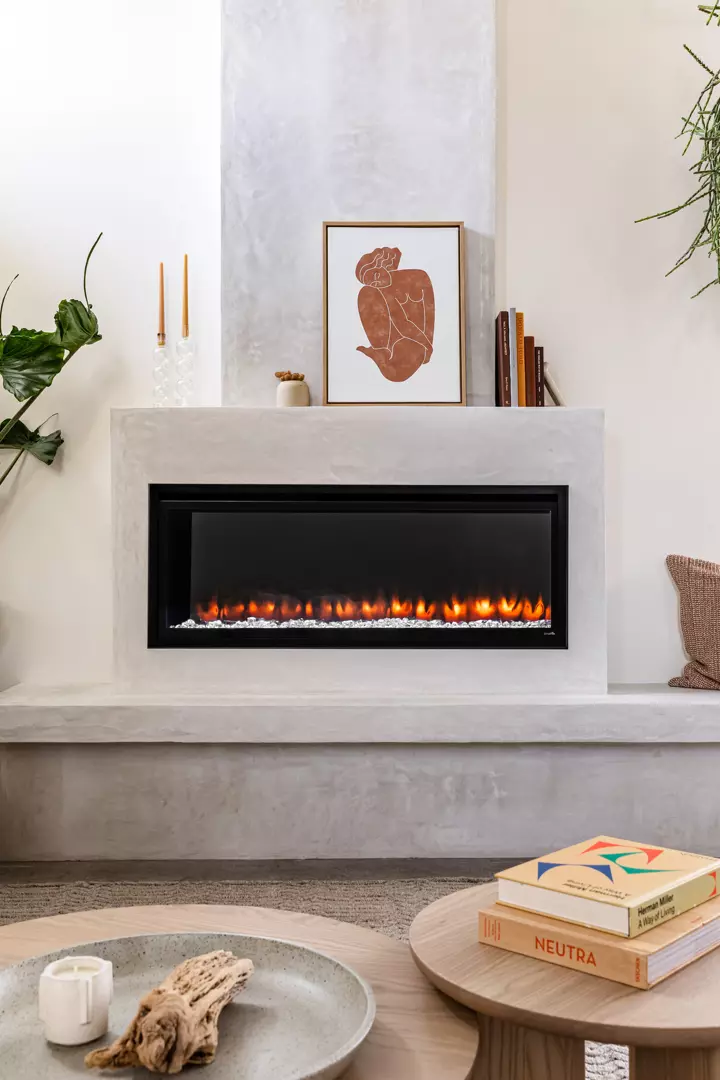 Heat & Glo electric fireplace