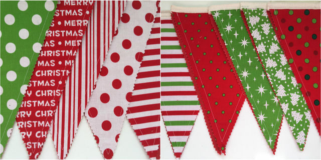 Bunting - Christmas Style