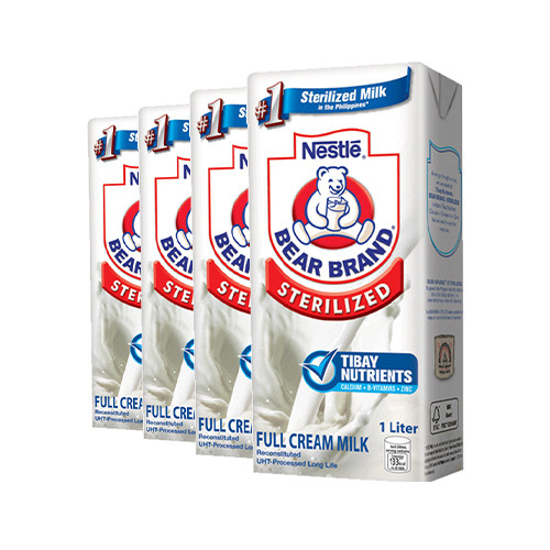 Bear Brand Sterilized Milk (Pack of 4) | E-com XpresStore