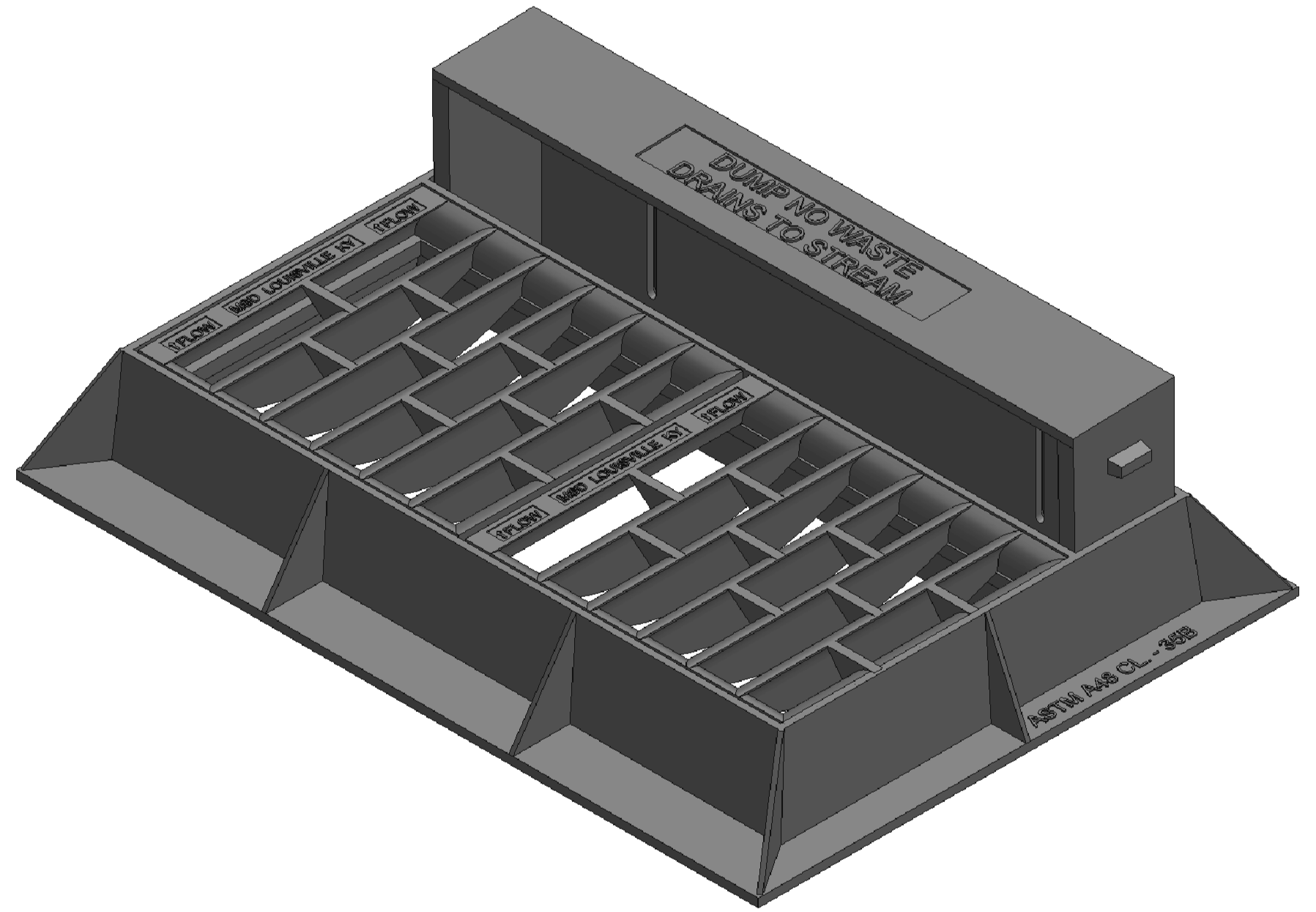 Louisville MSD - Double Curb Casting