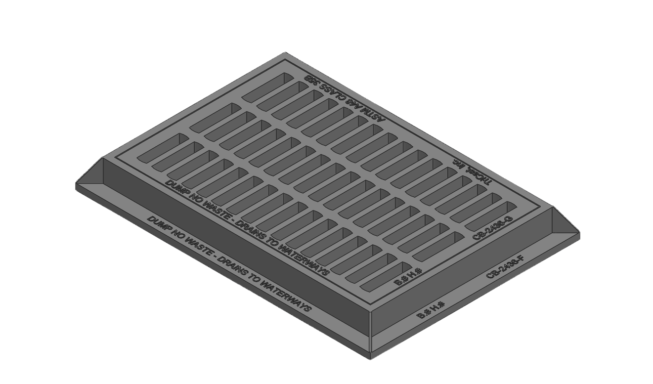 2' x 3' Inlet Casting