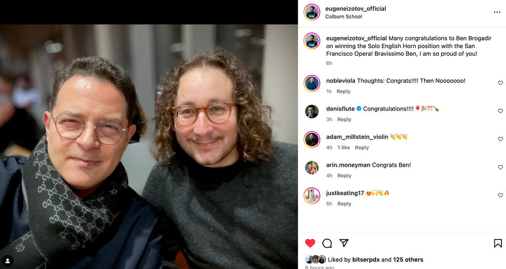 SF Opera 3rd Oboe/English Horn Audition Forum