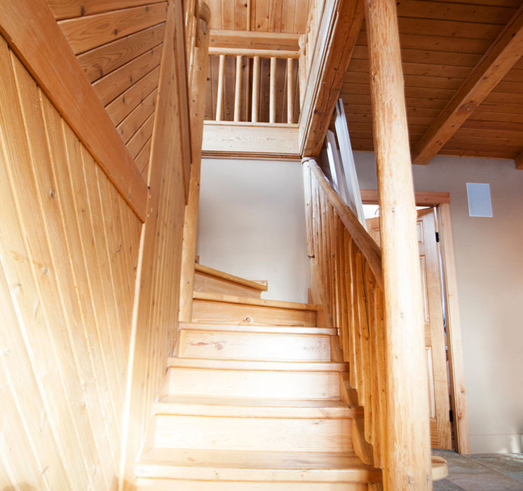 Residential Wood Stairs Millwork