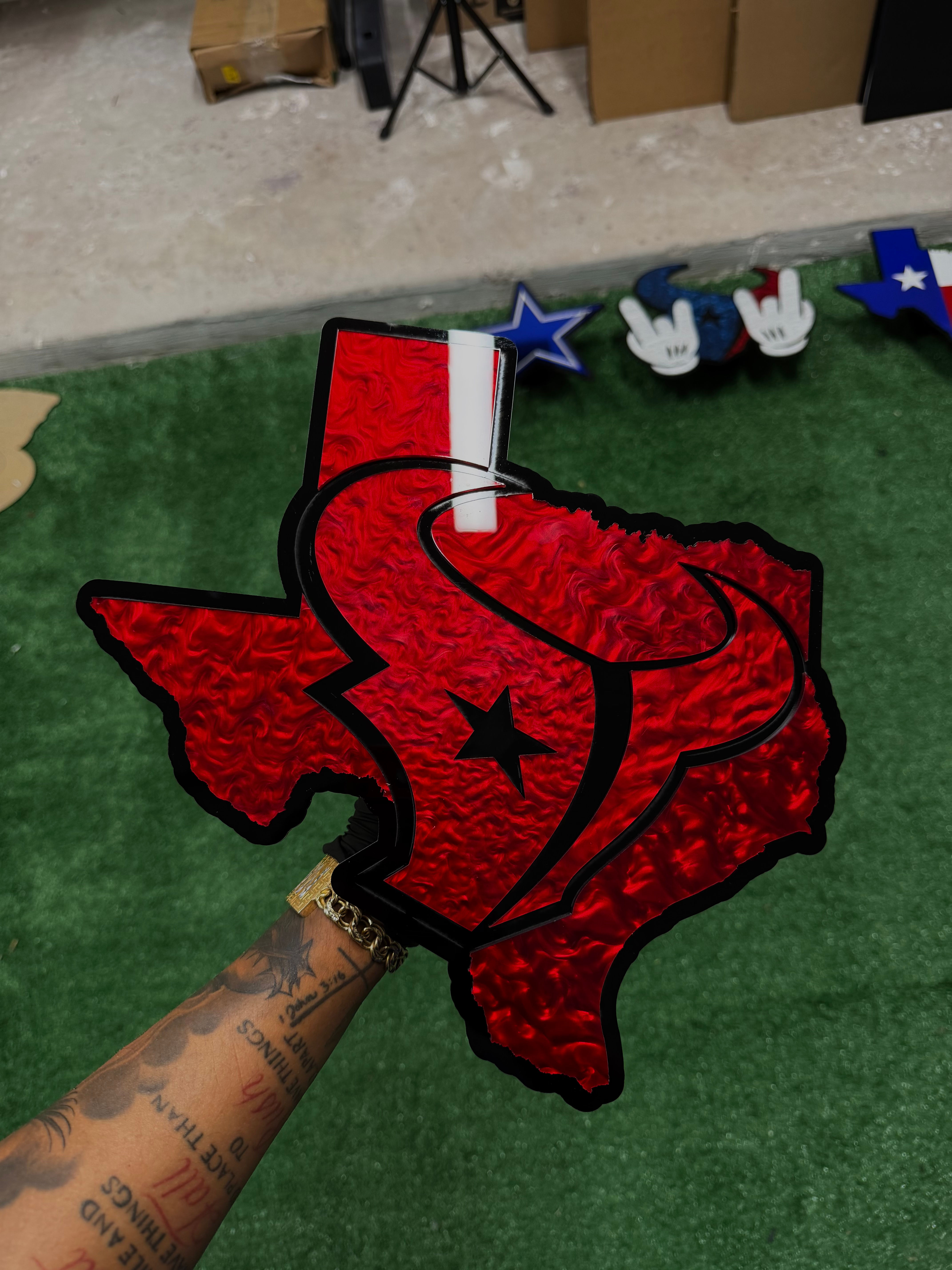 Texas Texans hitch 