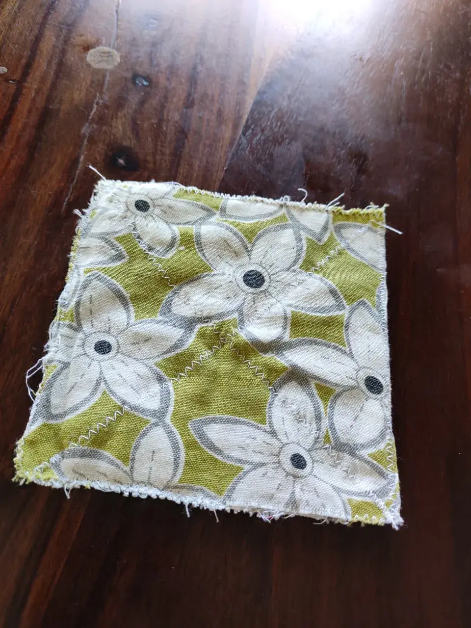 Make up wipes from scrap fabric