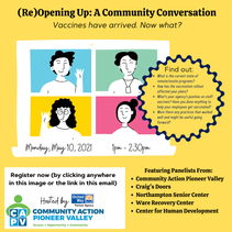 May 10: (Re)Opening Up: A Community Conversation
