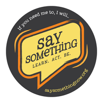 Safe Passage Say Something Prevention Lab for November