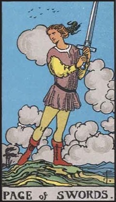 Challenge: Page of Swords