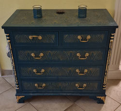 Kommode-Lagunen Grün