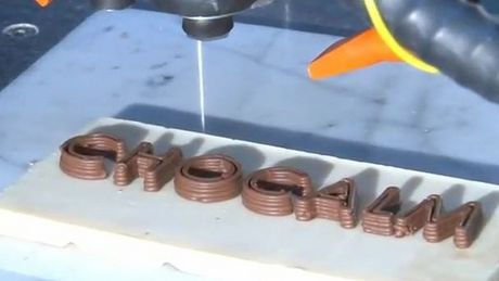 Chocolat imprimé en 3D