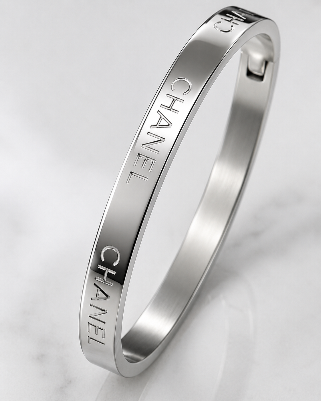 Bracelete Slim Signature Prateado