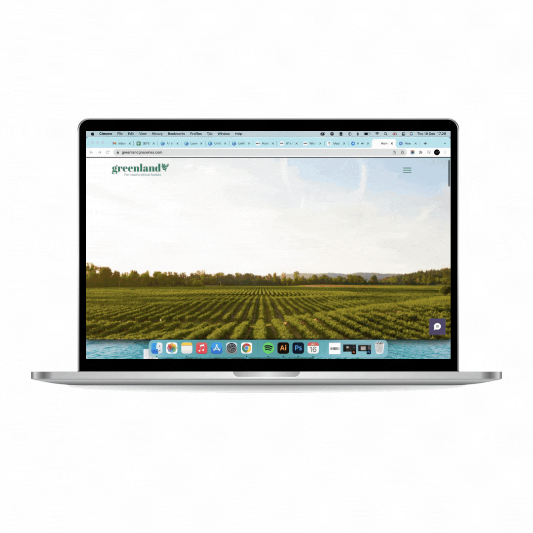 Website Greenland by Loved Brands