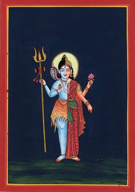 Shiva e Shakti Ardhanaarishwar