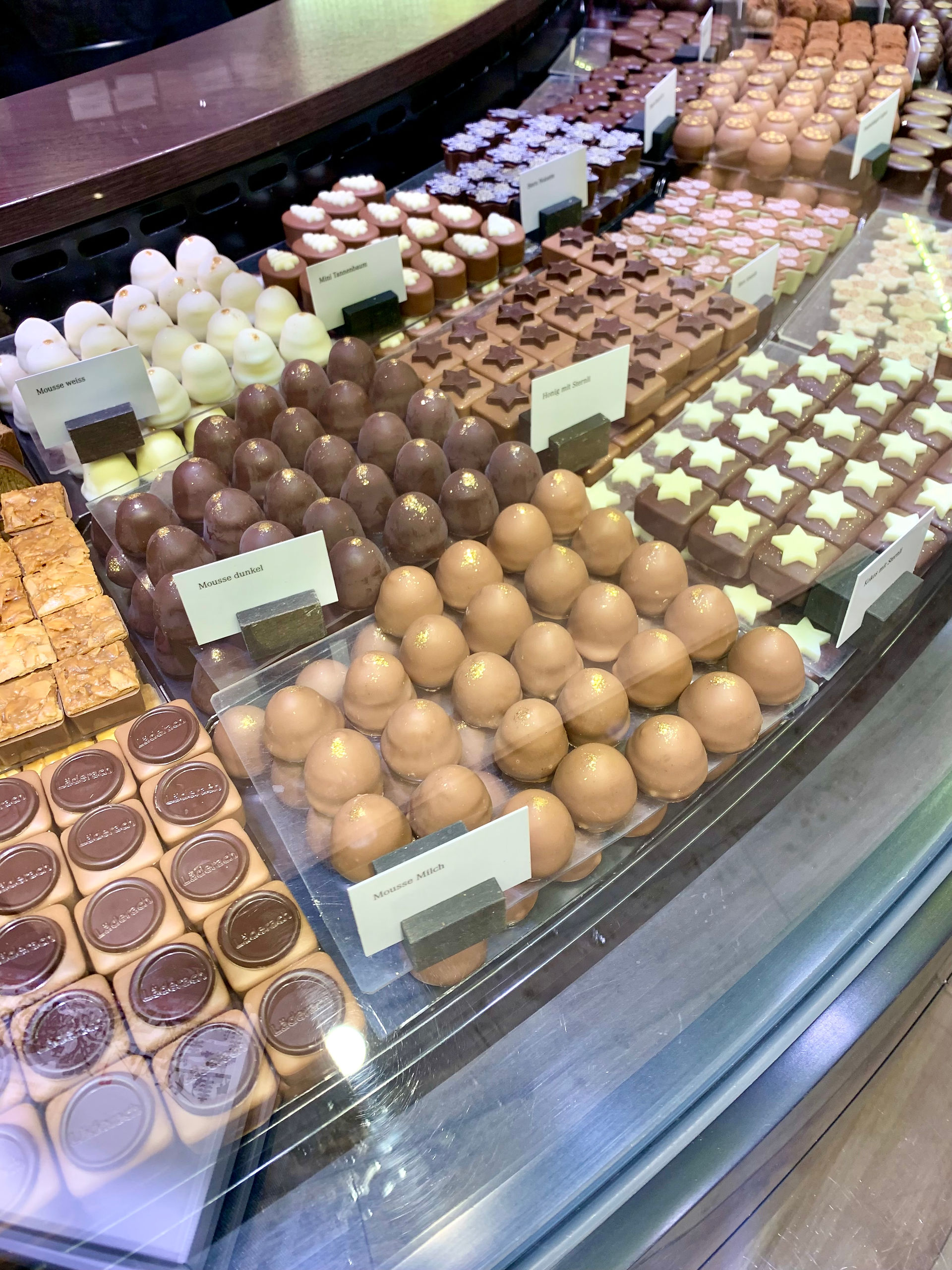 Swiss chocolate in Zermatt