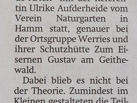 Naturfreunde gestalten naturnah