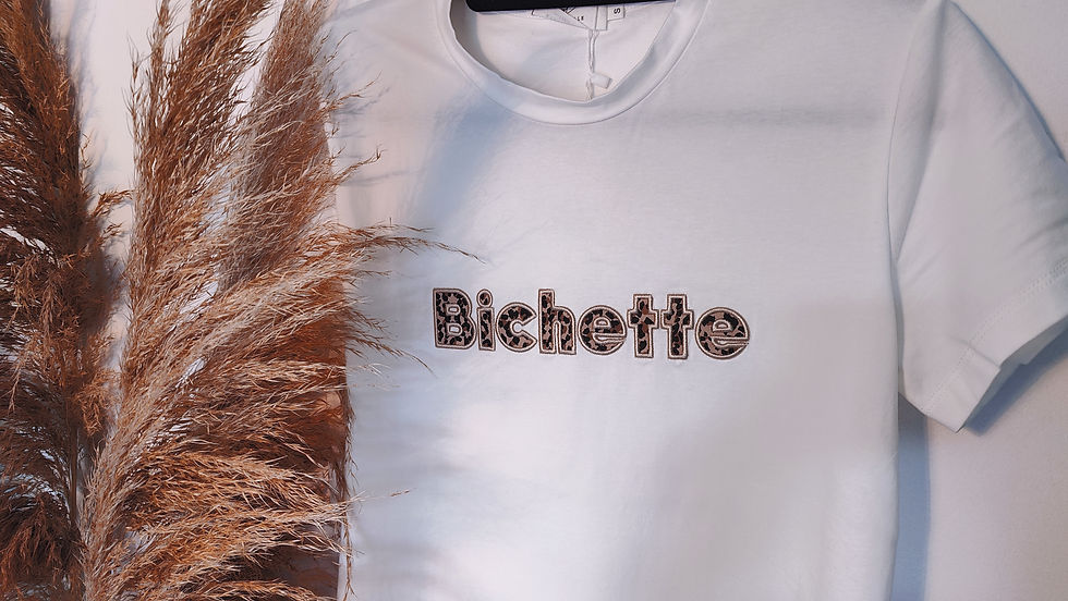 Miniature : Tee-shirt "Bichette" léopard Mini