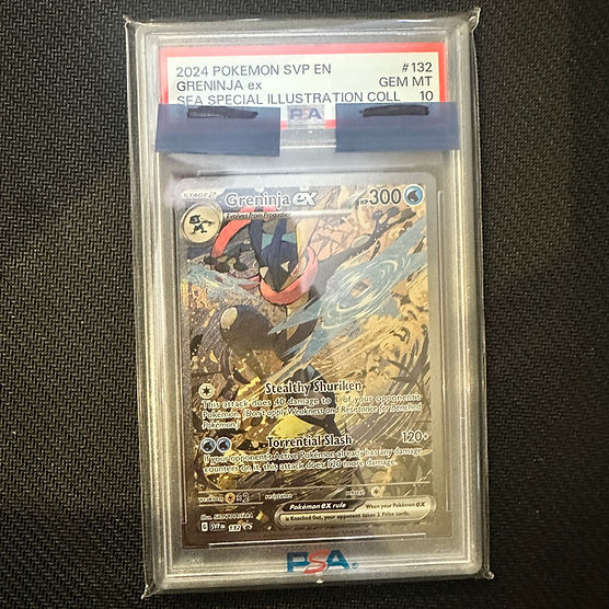 2024 English #132 SVP Greninja EX SFA Special Illustration