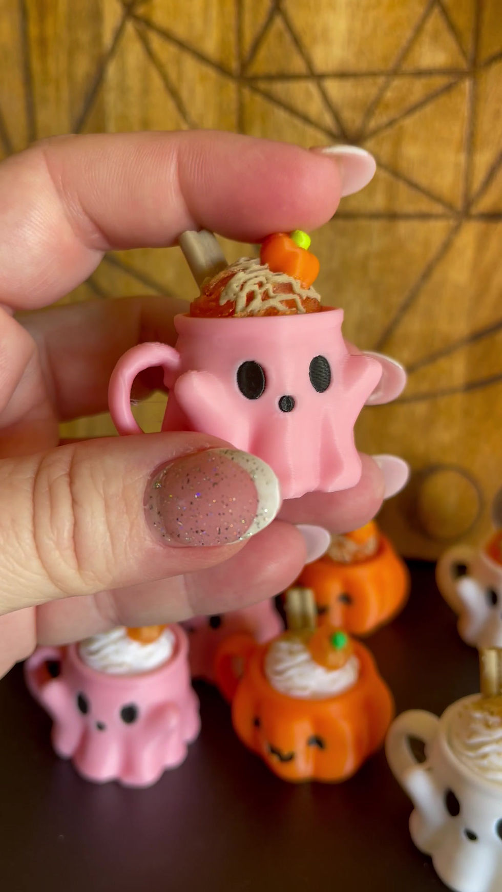 Thumbnail: Halloween Latte Clicker Keychains