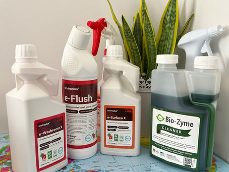 Environmental sustainability with ecofriendly cleaning products