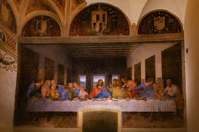 Obra "A Última Ceia"