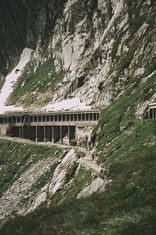 Straße in den Bergen