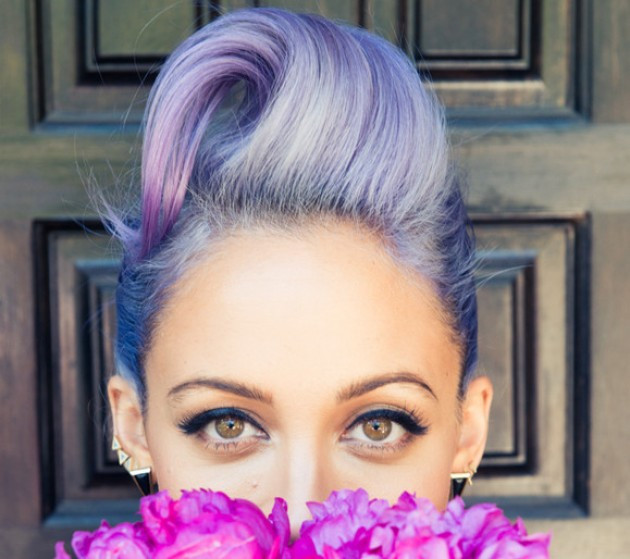 Nicole Richie Lila Haare