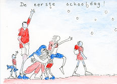 school in beeld eerste schooldag
