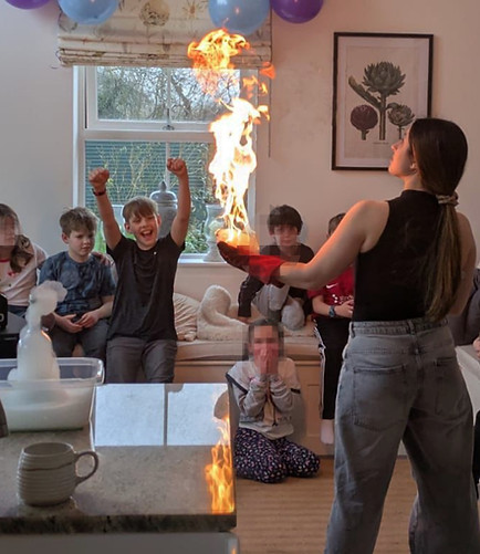 Science Fire Trick