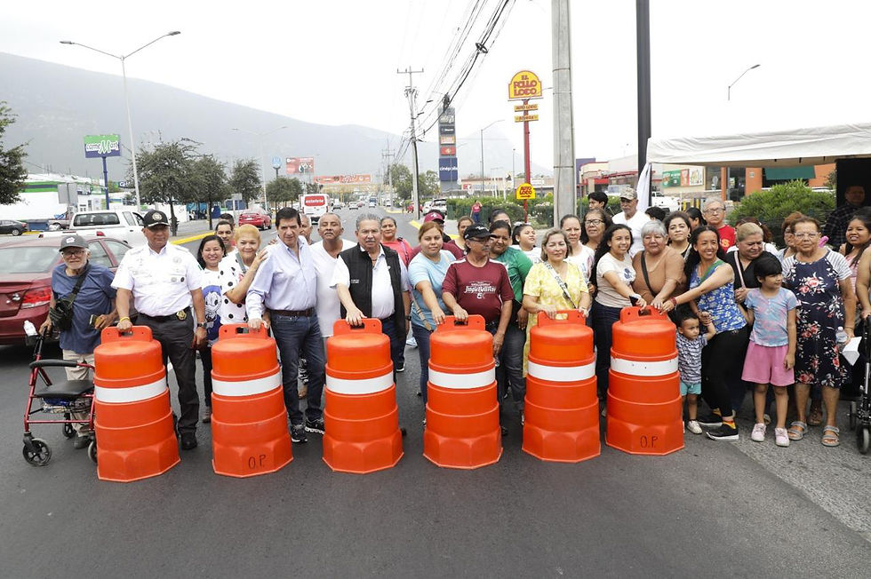 AVANZA LA MODERNIDAD EN ESCOBEDO; CONCLUYE CUARTA ETAPA DE AV. RAÚL SALINAS