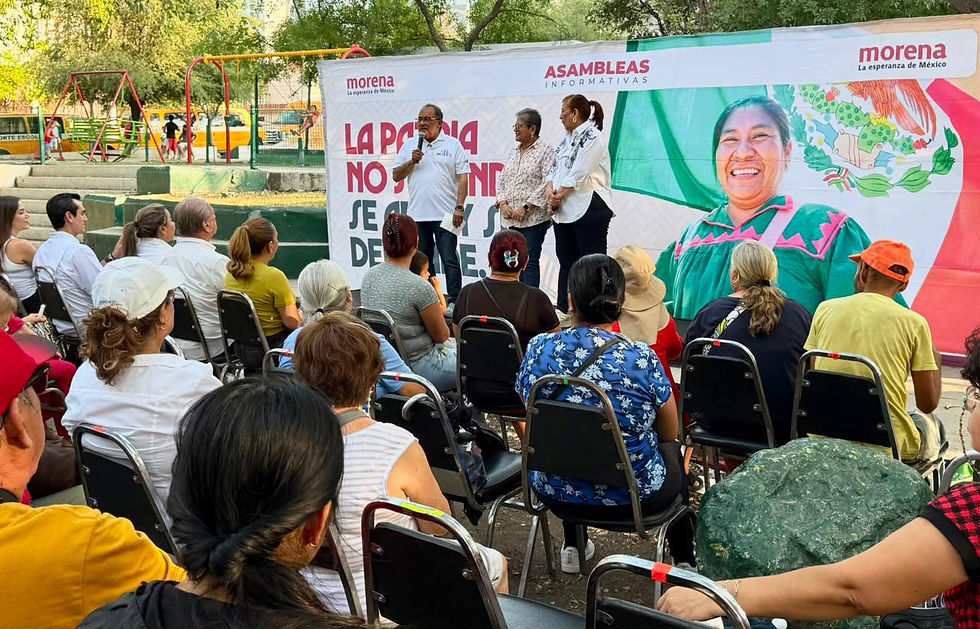 LLAMA MIJES A DEFENDER LA TRANSFORMACIÓN
EN MONTERREY Y TODO NUEVO LEÓN