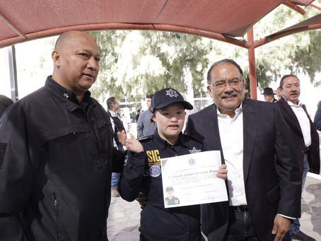 NOMBRAN A NIÑA, POLICÍA HONORARIA DE ESCOBEDO