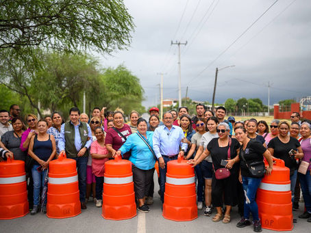 REFUERZA 4T NORTEÑA NORPONIENTE
CON OBRAS QUE MEJORAN LA VIALIDAD