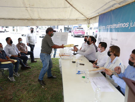 Realiza Monterrey licitación de obra en público y en el lugar de los trabajos