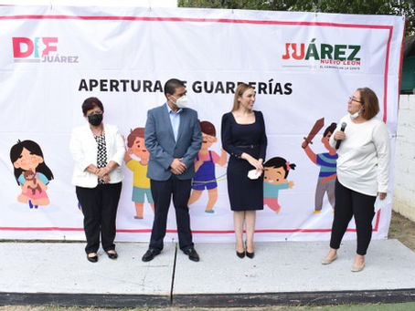 REABREN EN JUÁREZ GUARDERÍAS MUNICIPALES