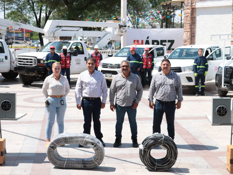 REFUERZA JUÁREZ ALUMBRADO PÚBLICO