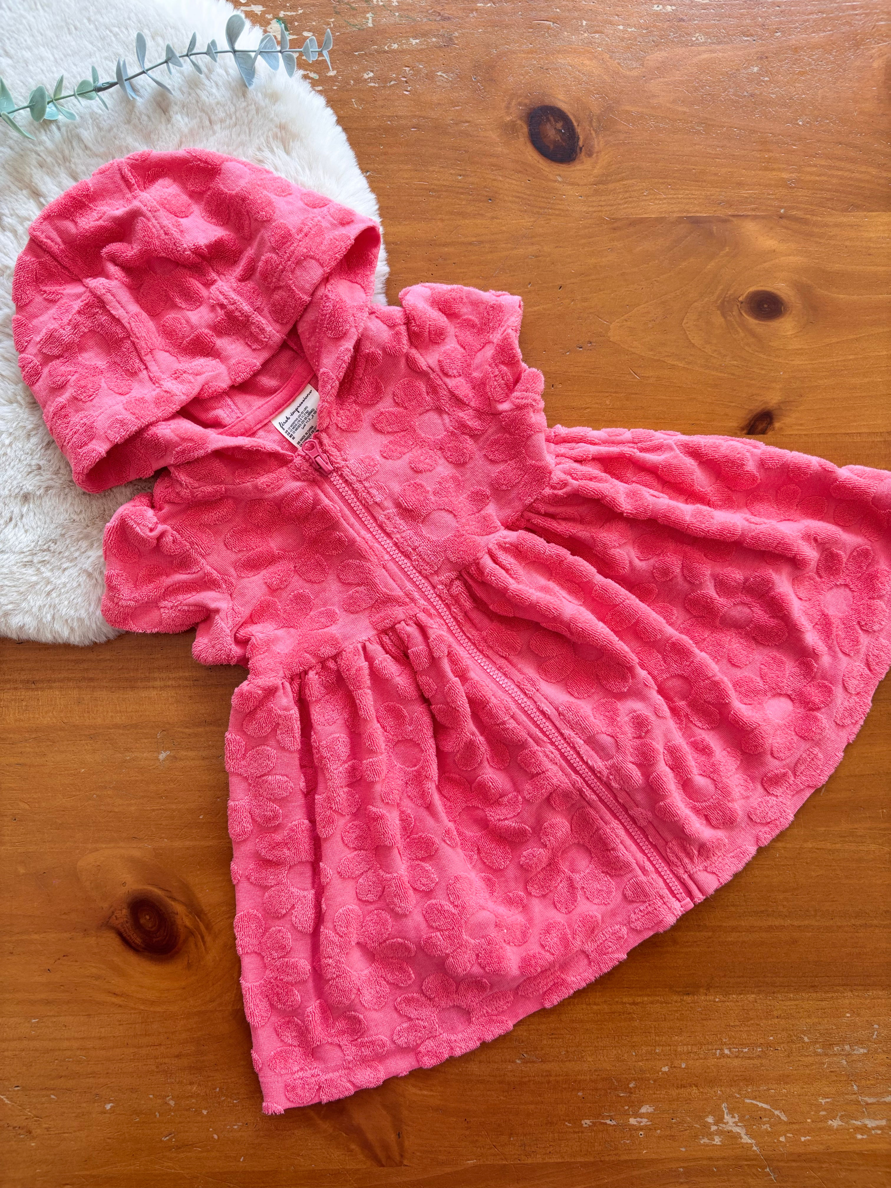 Robe en ratine First Impressions 12 mois