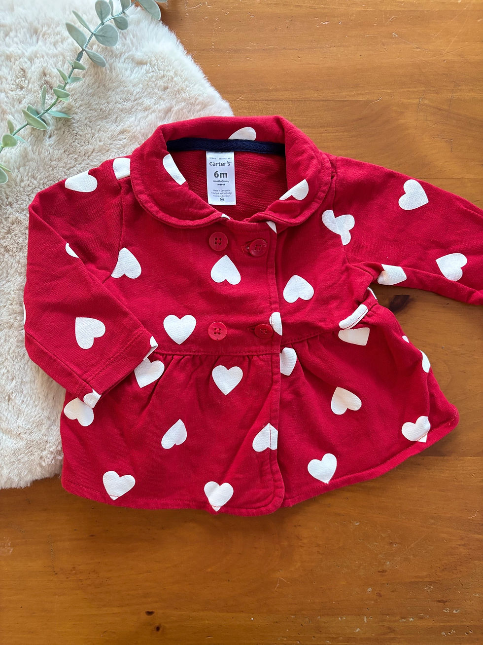 Veste Carter's 6 mois