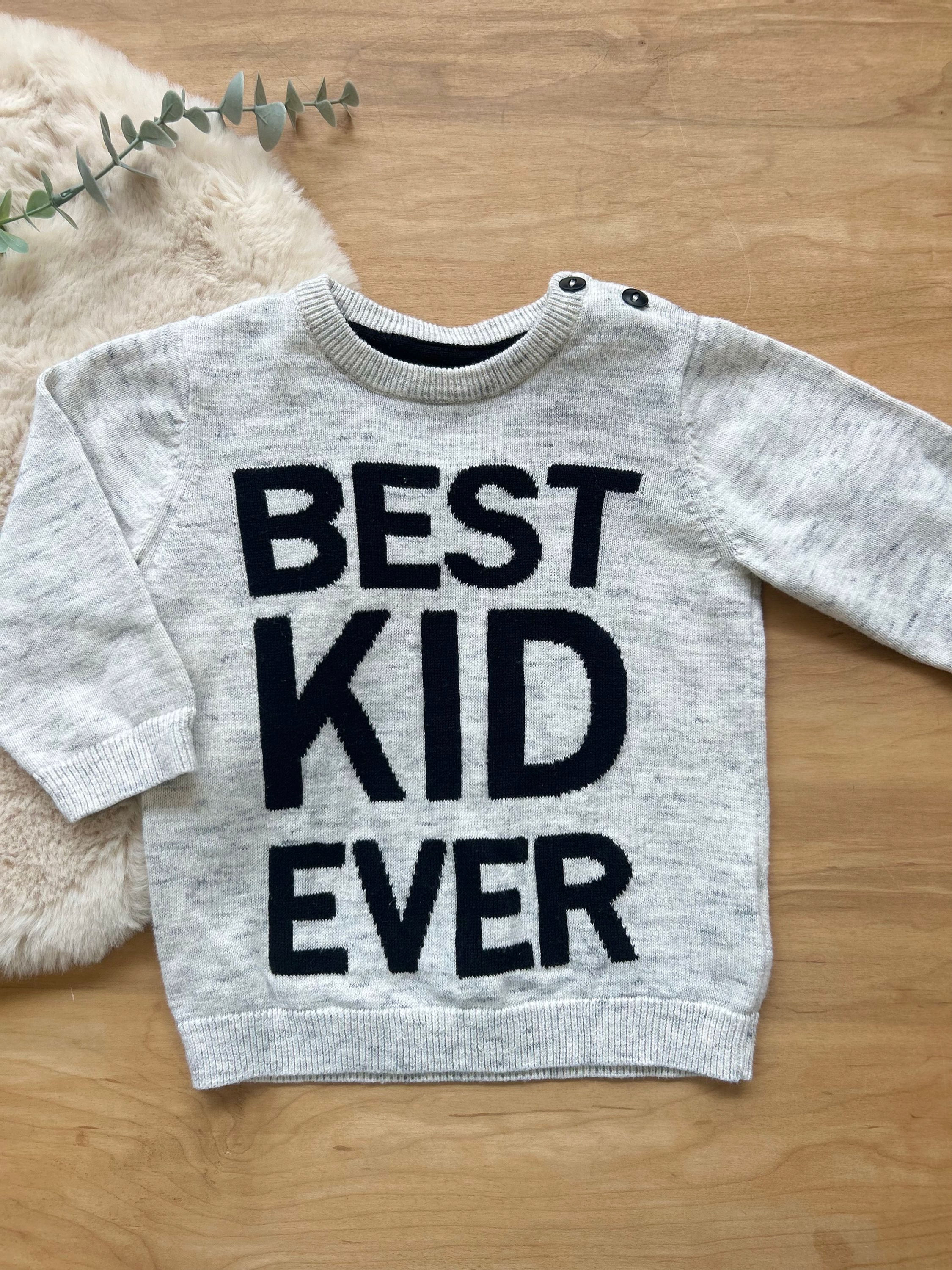 Chandail maille fine H&M 4-6 mois