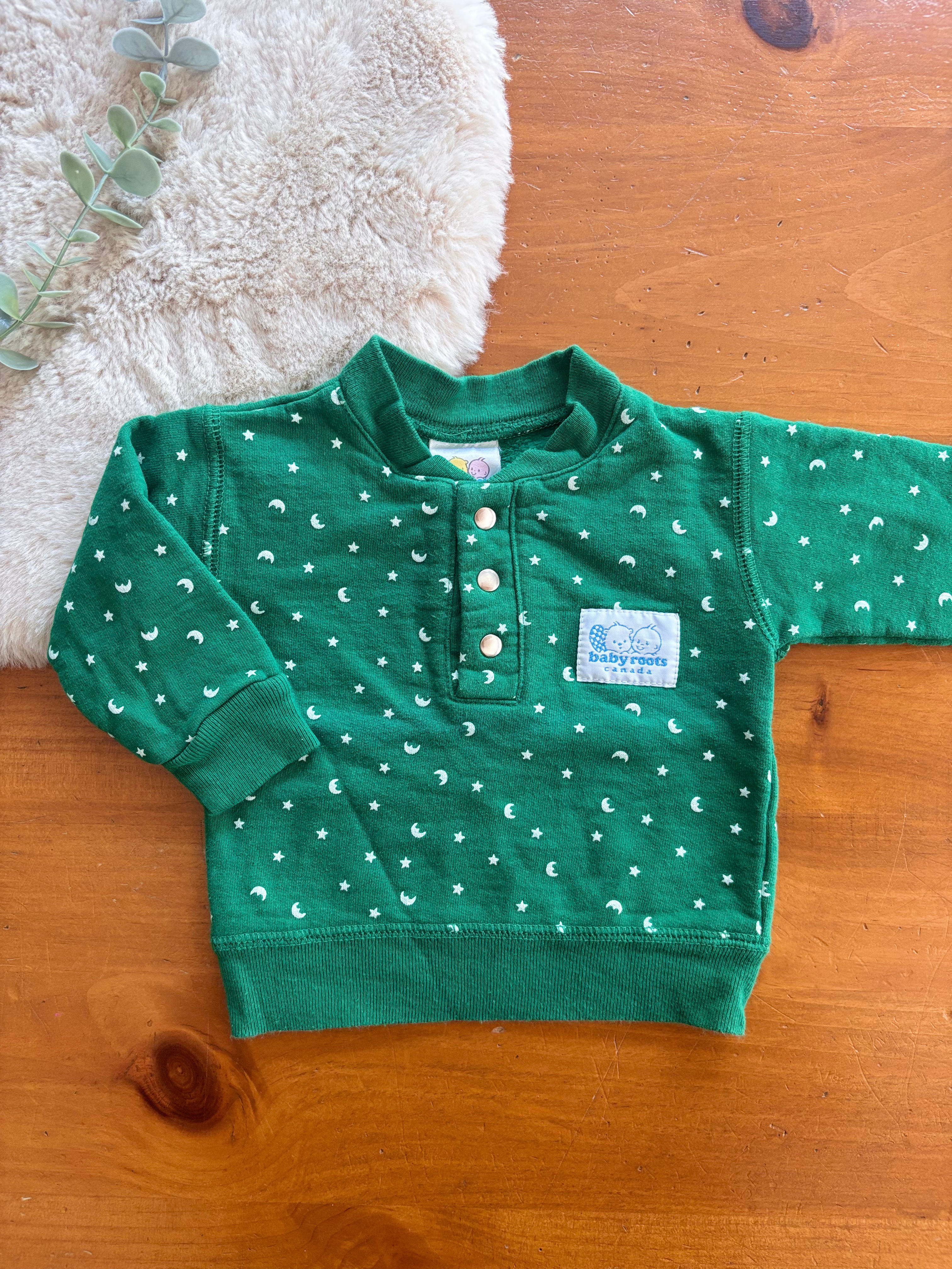 Chandail vintage Baby Roots Canada 6 mois (environ)