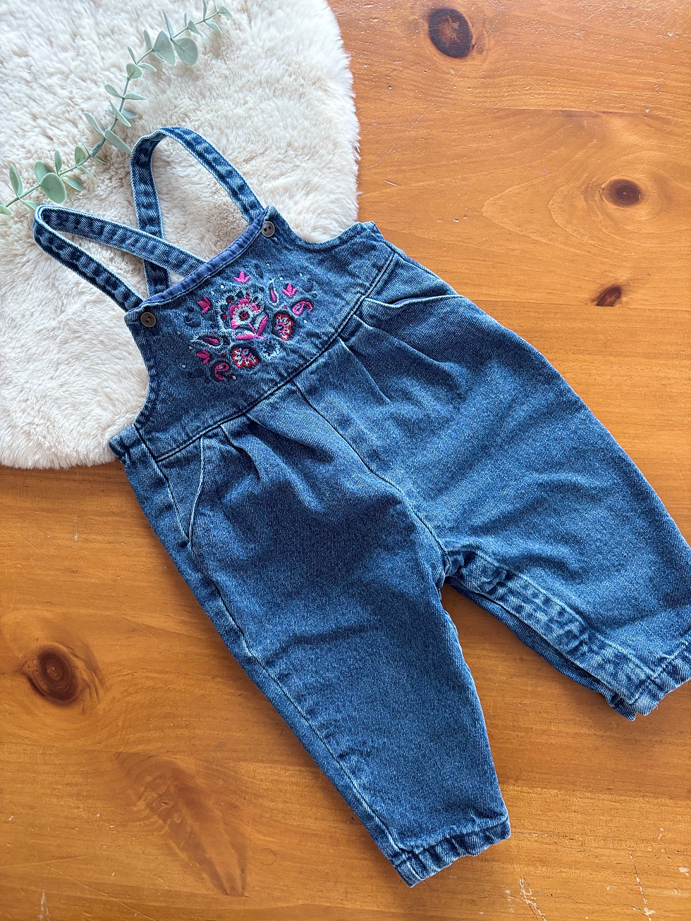 Salopette en denim Du Pareil Au Même 9 mois