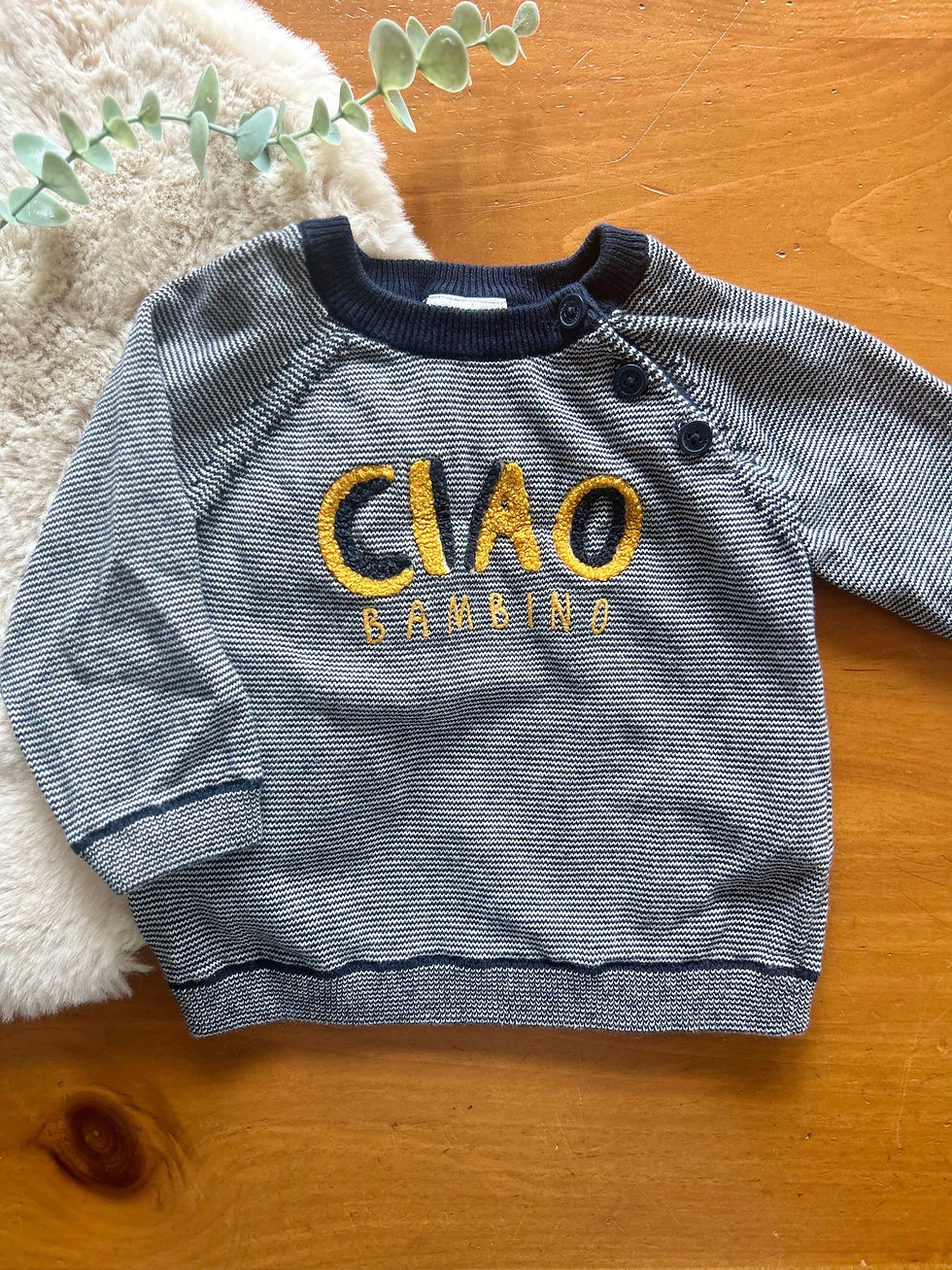 Chandail maille fine Tape à l’oeil 6 mois